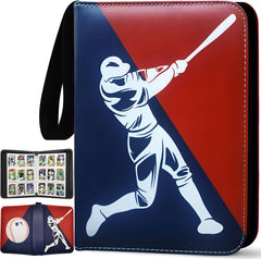 Slonser baseball-card-binder-900-pockets front view for organized collection and protection