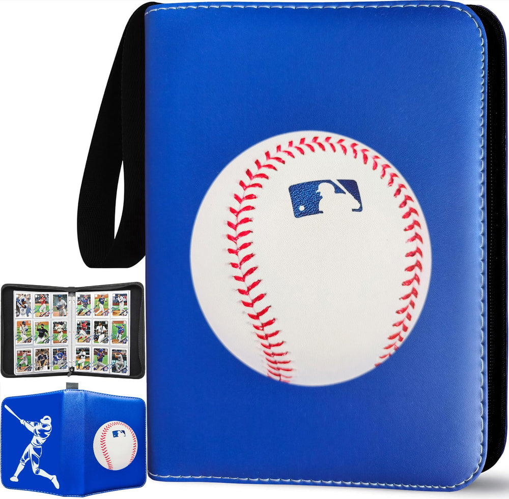 Slonser baseball card binder with 900 pockets for organized storage and easy access