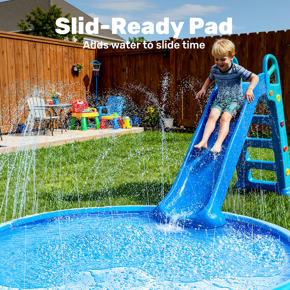 Sloosh thick tear-resistant material withstands active play
