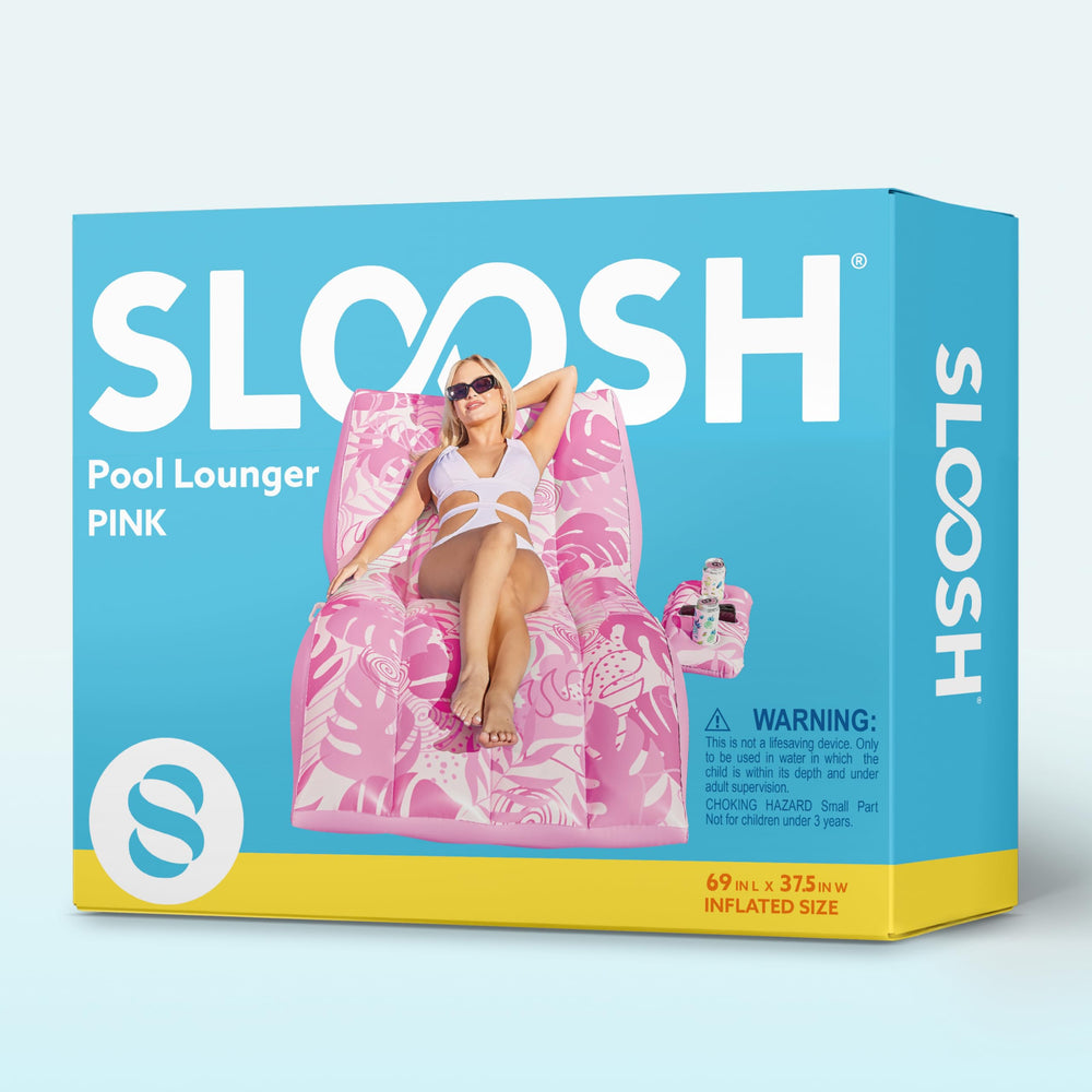 Sloosh anti-gravity sitting design promotes natural, comfortable lounging.