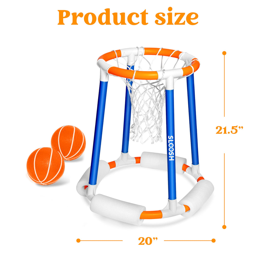 Sloosh durable net and base support splash-ready play.