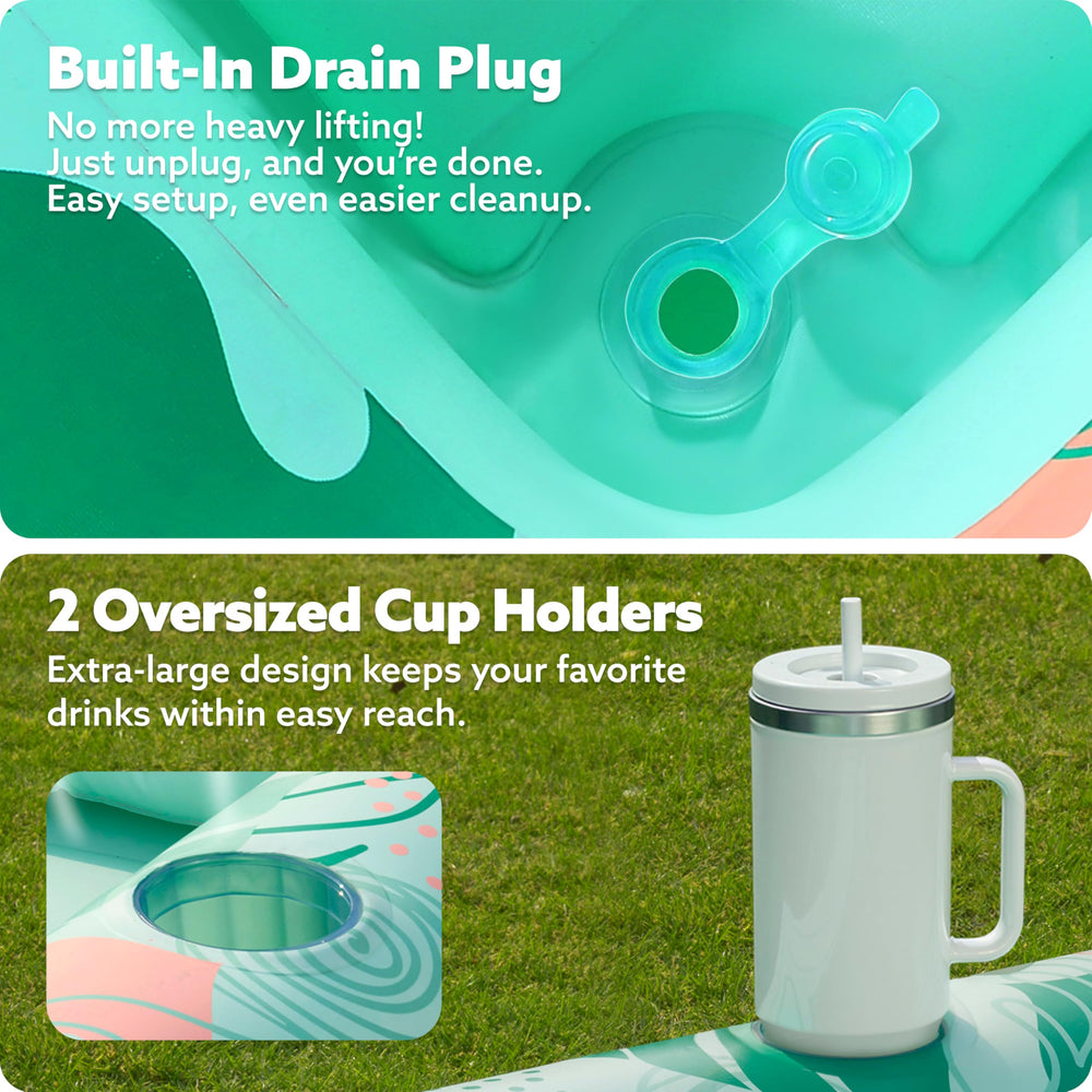 Sloosh durable UV resistant PVC for outdoor use