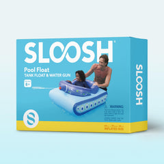 Sloosh inflatable tank pool float family-friendly design