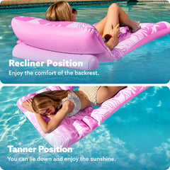 Sloosh removable air bar enhances backrest support during relaxation
