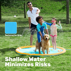 Sloosh shallow water setup keeps playtime safe for young children