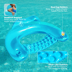 Sloosh travel-friendly XL size shown in folded form for easy transport.