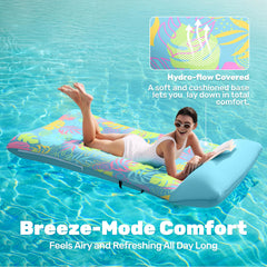 SLOOSH water-flow tech lounger keeps you cool while you relax.