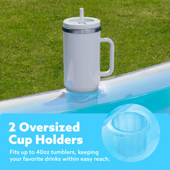 Sloosh wrap-around rope provides stability on the water