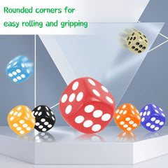 SLSESIN bulk dice ideal for parties, games, and classroom math activities.