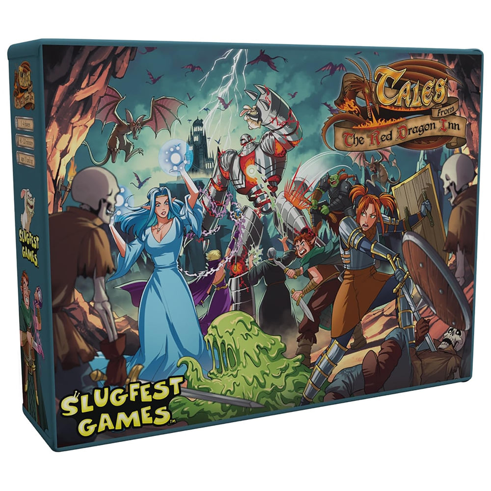 SlugFest Tales: Red Dragon Inn map setup enables a ready-to-play tactical session