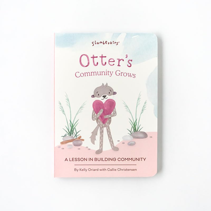 Slumberkins board books interior pages with friendly characters.