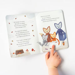 Complete Slumberkins Fox Kin bundle with plush and two board books.