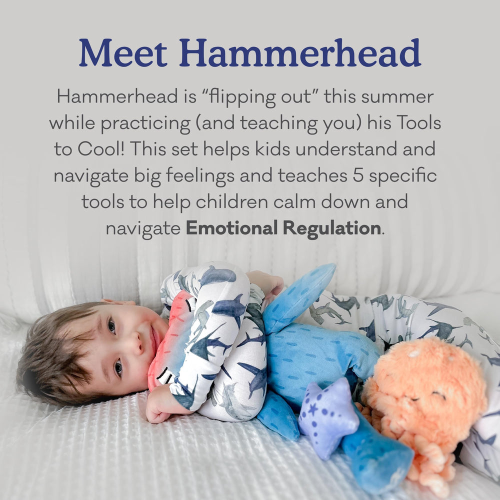 Slumberkins Let’s Go with Hammerhead book guiding kids through coping tools
