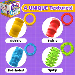 SMALL FISH calming fidget bracelet ideal for classroom focus and break time.