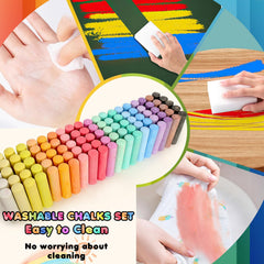 Small Fish outdoor chalk enables creative activities at parties, camps, or classrooms.