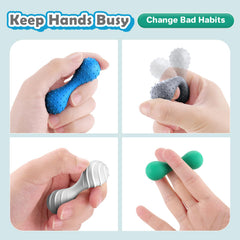 Small Fish quiet fidget set keeps hands busy without noise in classrooms and offices.