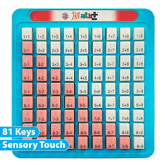 Small World Toys blue base travel-friendly math toy for quiet learning on the go
