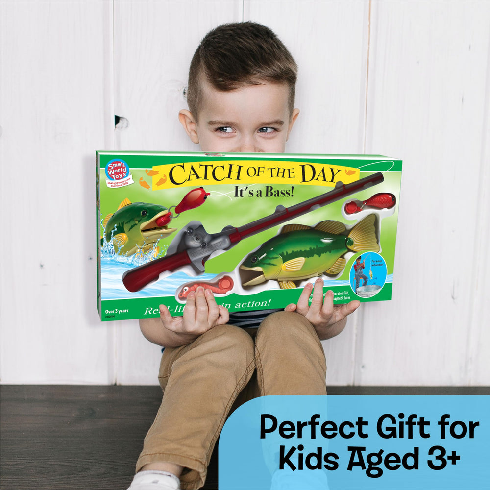 Catch of the Day playset travel-ready by Small World Toys for kids 3+