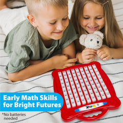 Small World Toys portable design with handle for on-the-go learning