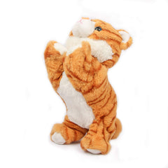 Smalody interactive plush cat yellow meows softly to spark pretend conversations.