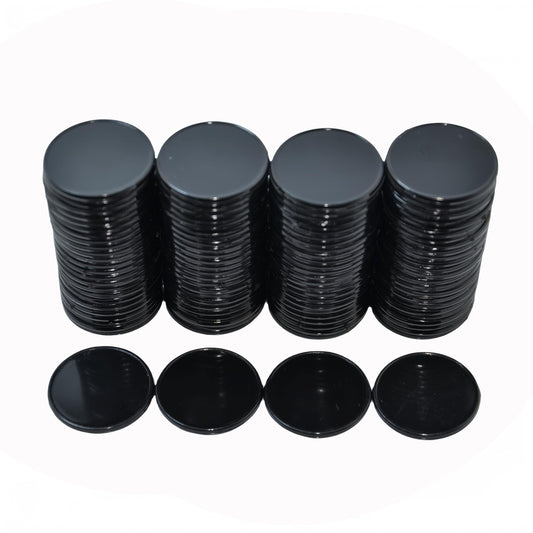 Smartdealspro 100-count 25mm opaque counters with storage box for organization