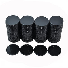 Smartdealspro 100-count 25mm opaque counters with storage box for organization