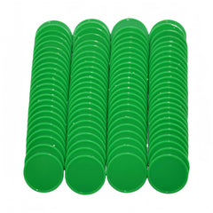 Smartdealspro 25mm counter chips green, easy to pick up during games.