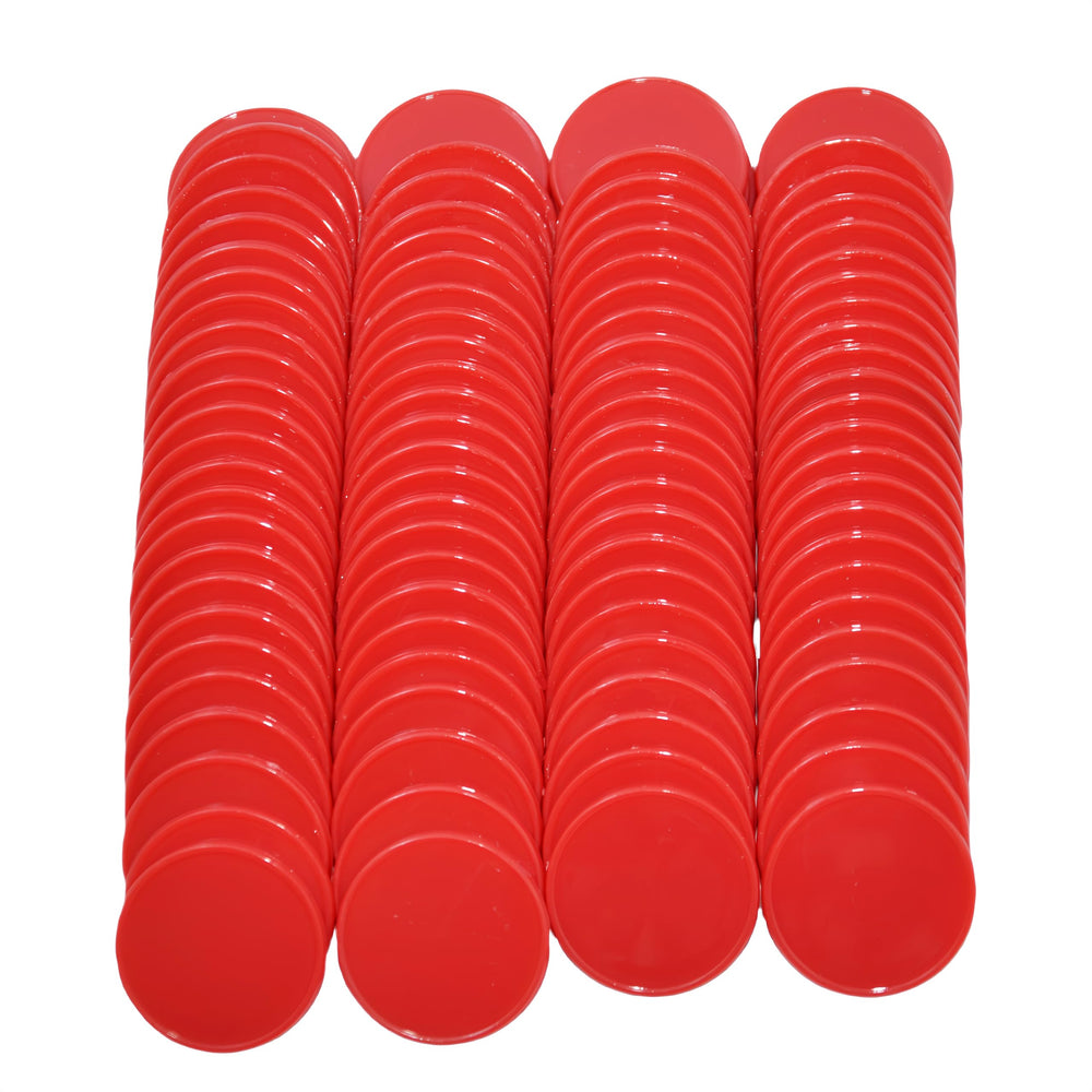 Smartdealspro red counters with packaging for quick classroom setup