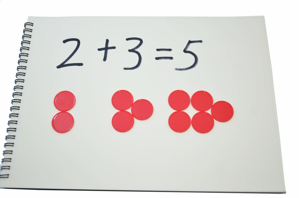 Smartdealspro red counters used for patterning and sorting activities