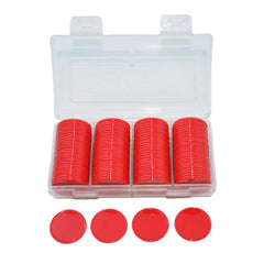 Smartdealspro red counters stored in the included box for organized lessons