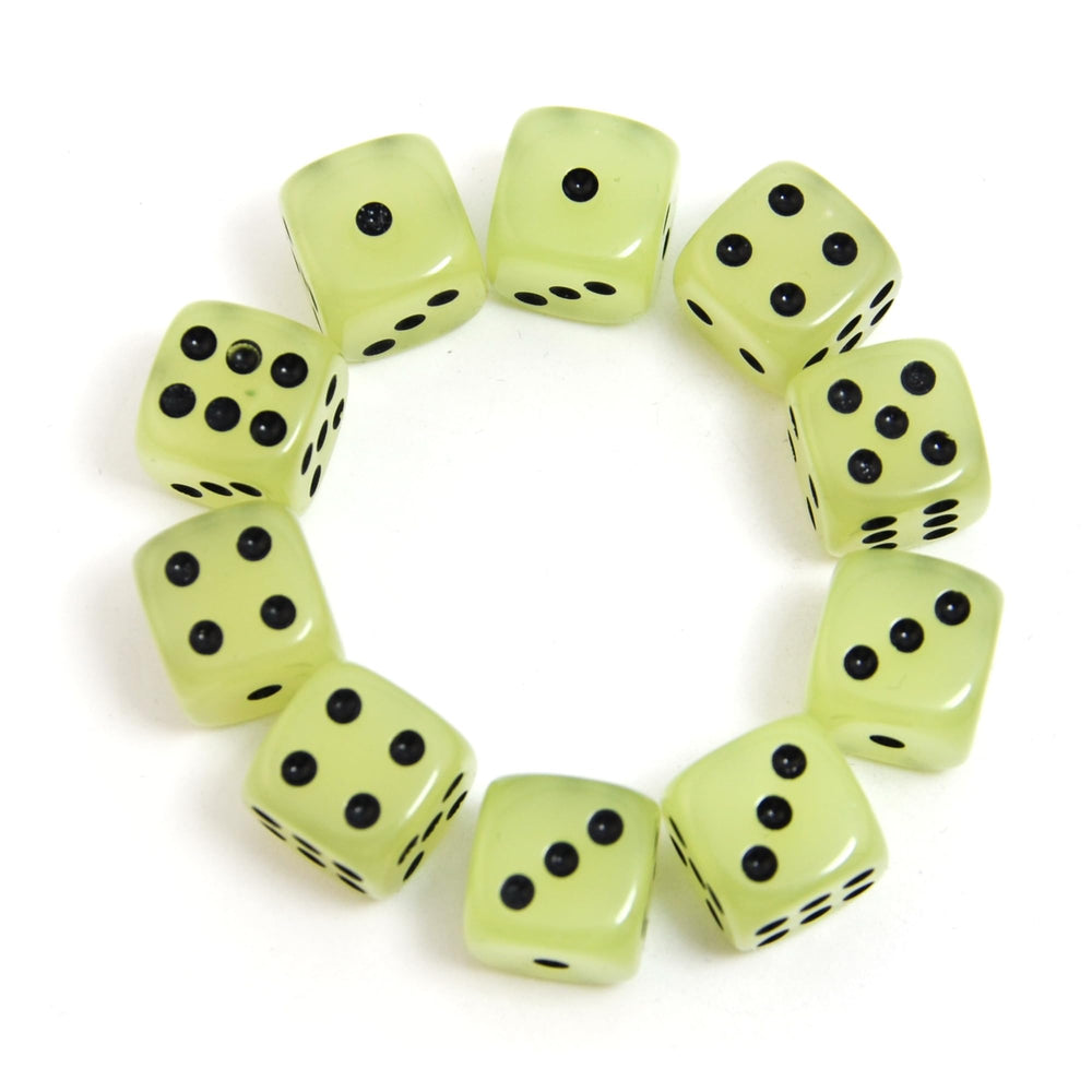 Smartdealspro glow D6 dice illuminate MTG tabletop play.