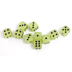 Smartdealspro D6 glow dice come in a 10-pack set for groups.
