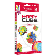 SmartGames Happy Cube Pro in action: a 3D puzzle challenge that boosts spatial reasoning.