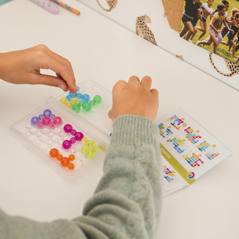SmartGames IQ Bubbles colorful bubbles create vibrant visuals that spark deeper thinking