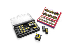 SmartGames IQ Circuit challenge booklet guides 120 tasks for varied play.