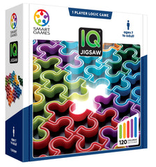 SmartGames IQ Jigsaw 3D layout demonstrates dynamic, space-aware play.