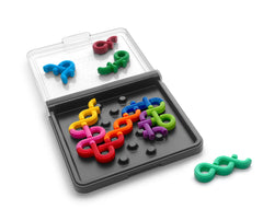 SmartGames IQ Noodles solo play option makes puzzle easy anywhere.