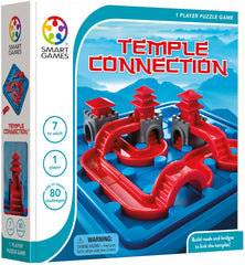 SmartGames multi-level temple grid highlights escalating complexity for all ages.