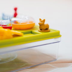 SmartGames Smart Dog storage keeps pieces organized after play sessions.