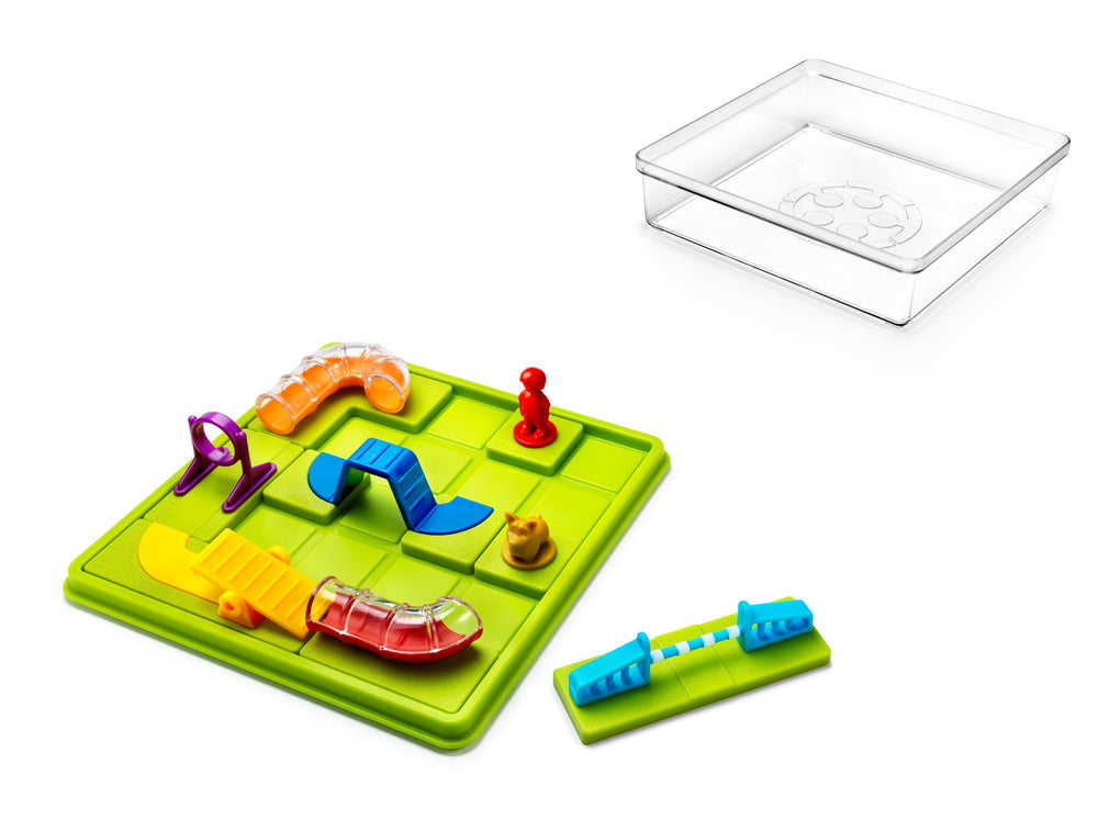 SmartGames Smart Dog bones guide players toward solution paths through visual cues.