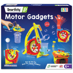 Smartivity 10-in-1 kit motor powered assembly for hands-on STEM learning.