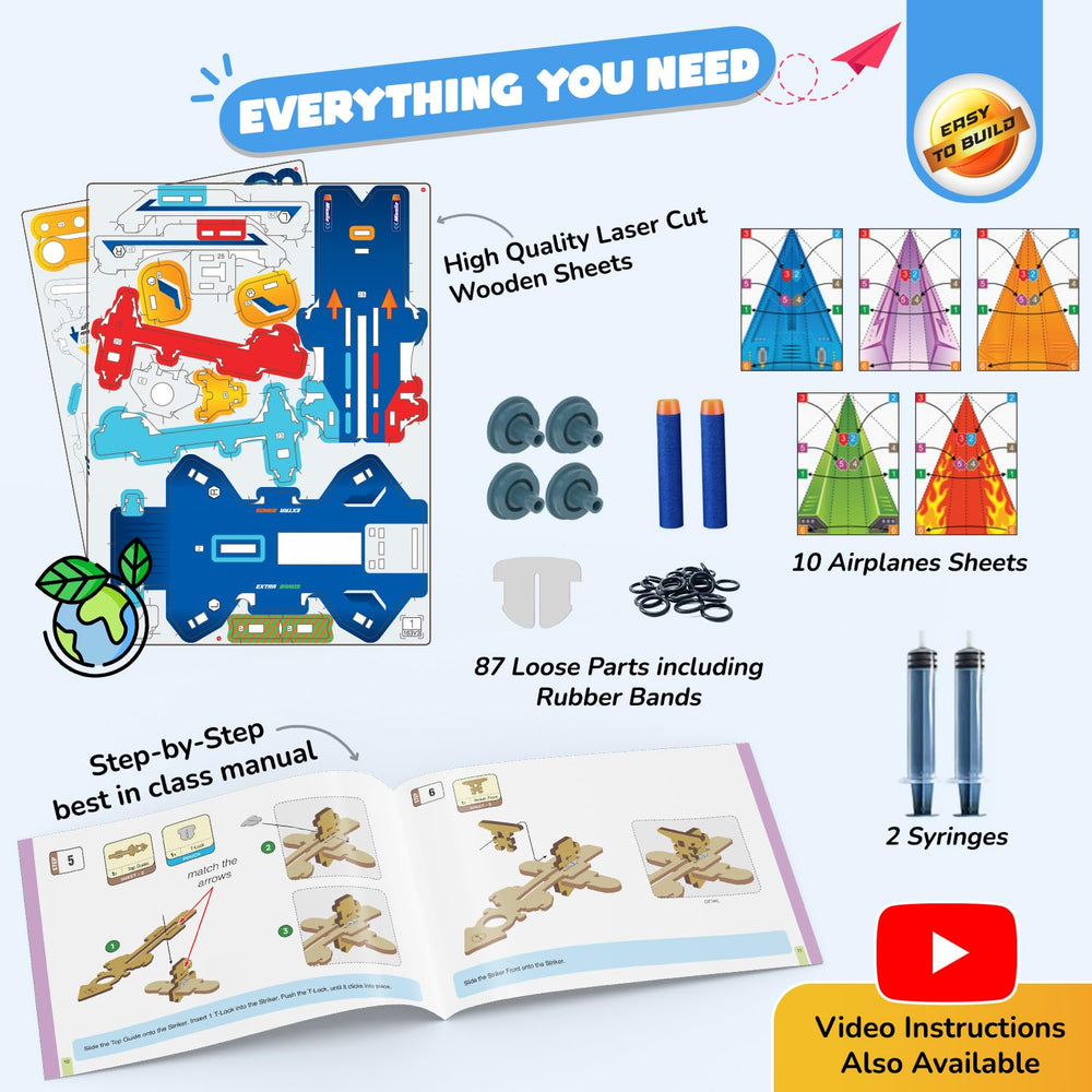Smartivity lifetime replacement parts ensure uninterrupted building fun.