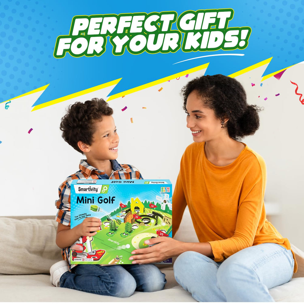 Gift-ready packaging highlights a STEM-friendly birthday present.