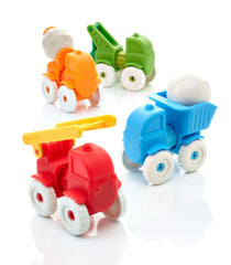 SmartMax colorful construction pieces encourage exploration and fine motor practice