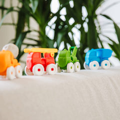 SmartMax vehicle shapes soft pieces inviting safe hands-on building