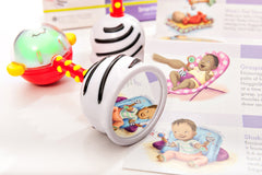 SmartNoggin NogginStik suitable for ages 0-12 months for early play milestones.