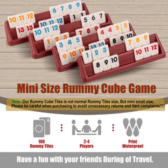 Smilejoy Mini Rummy Cube instruction guide with quick-start tips