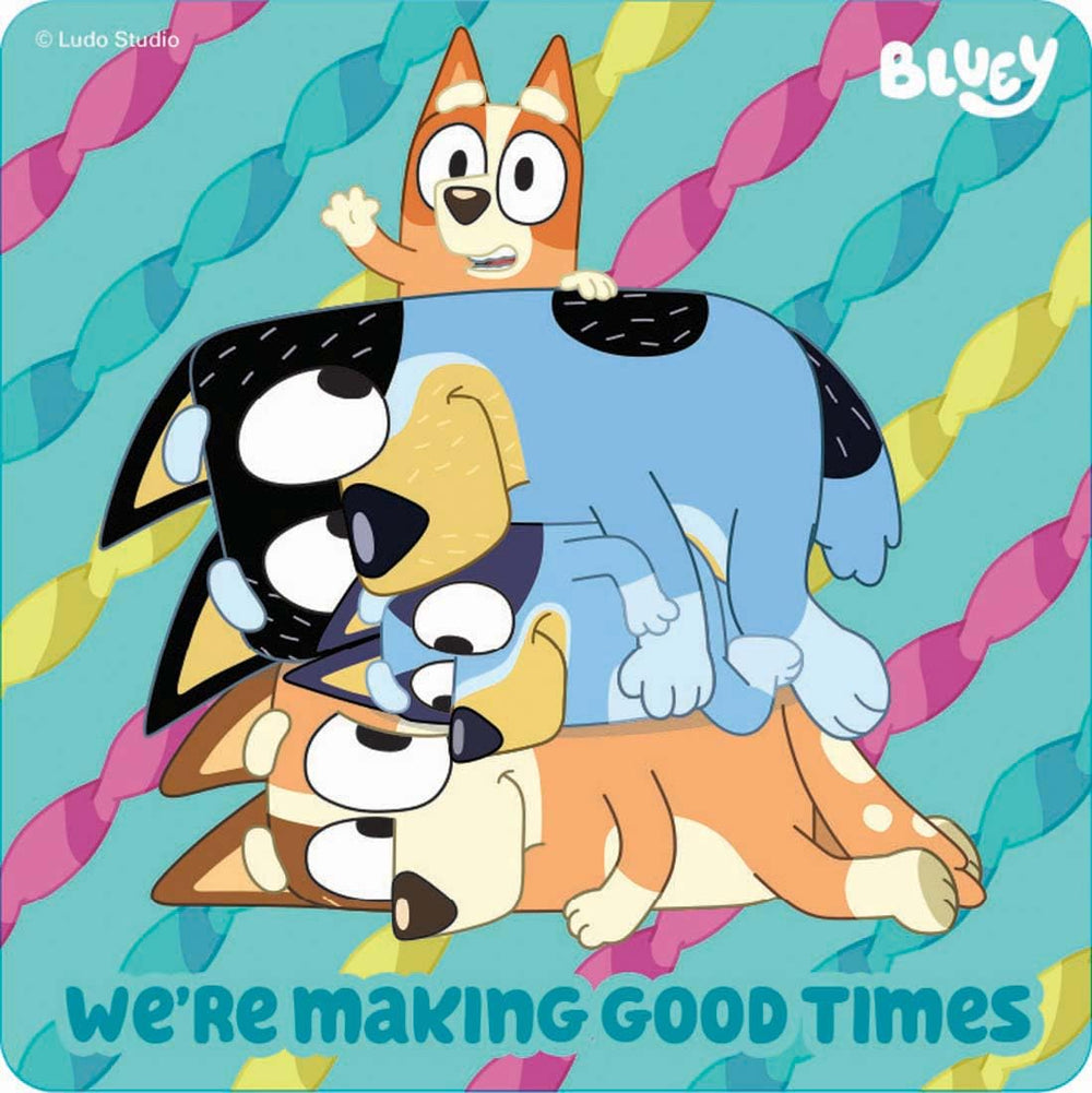 SmileMakers Bluey Chili design sticker encourages task completion and effort.