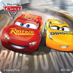 SmileMakers Cars 3 Cruz Ramirez sticker ideal for classroom rewards