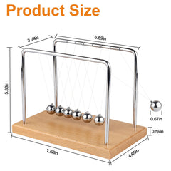Smilesorg Newton's Cradle on an stylish office desk decor